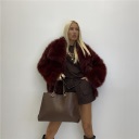 pelliccia sintetica foderata evergreen